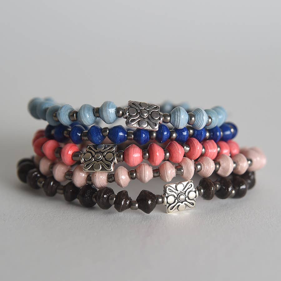 Project Have Hope - Venta al por mayor Juegos de joyas - Juego de 5 pulseras con encanto1