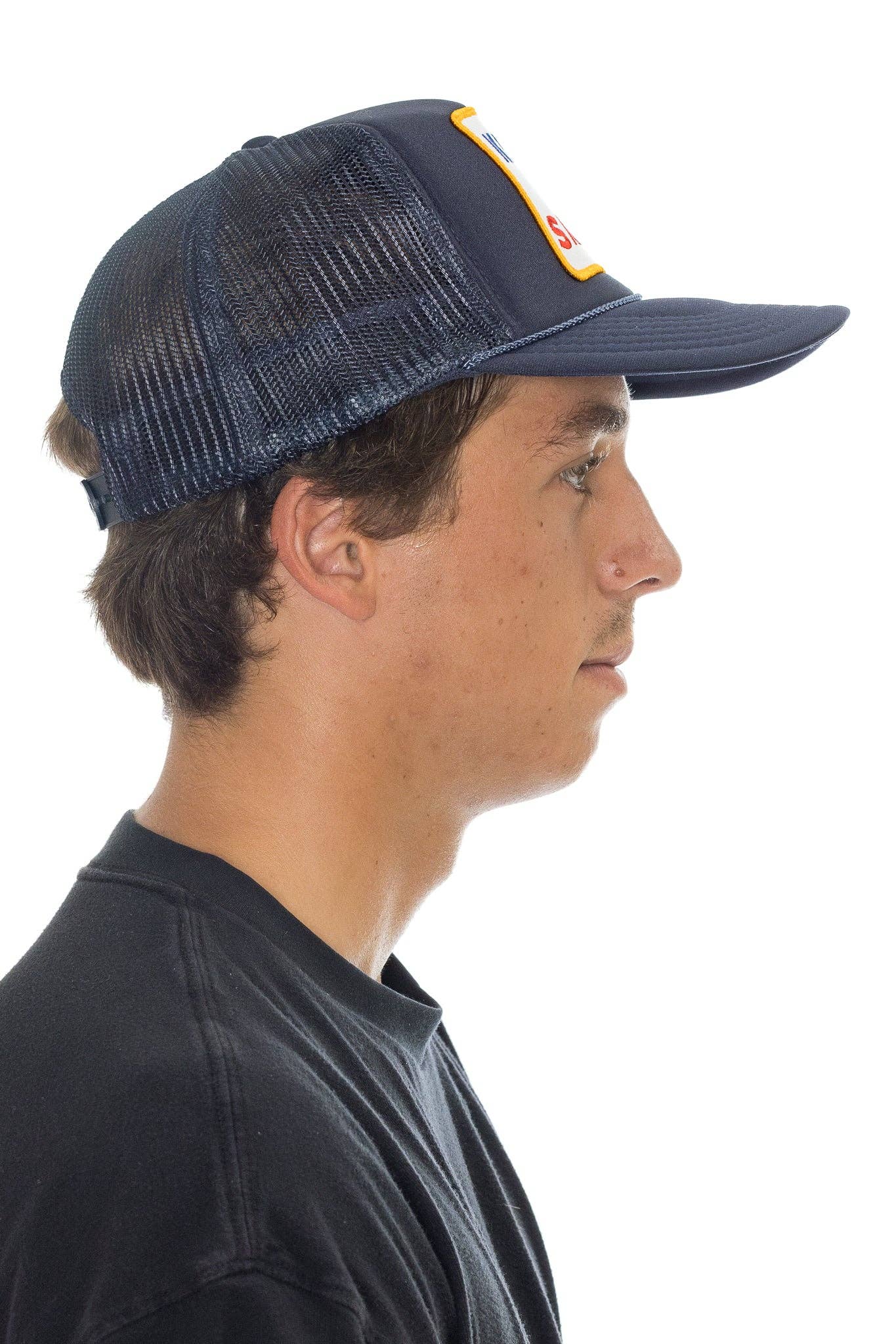 Keep It Salty Trucker Hat in Navy for wholesale on Faire5