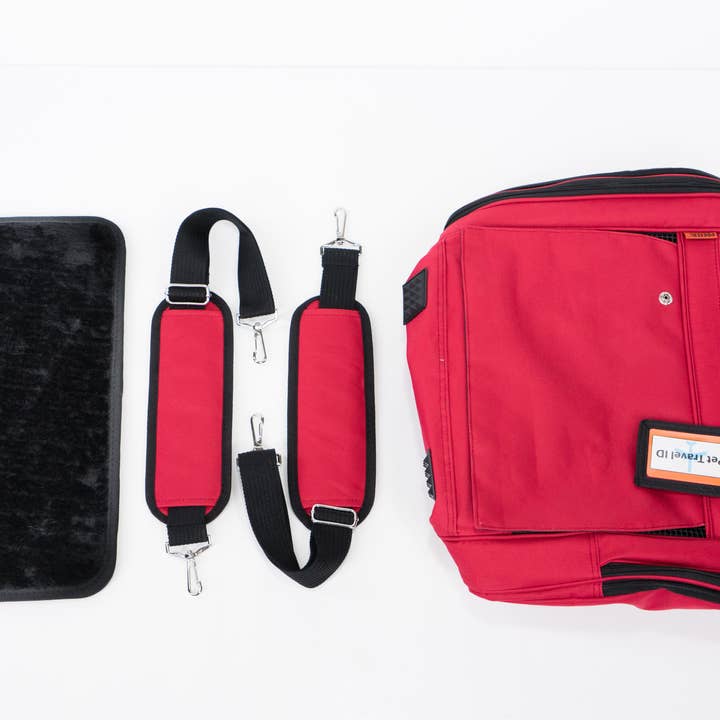 Prefer Pets Travel Gear - Wholesale Pet Carrier - Cat/Dog - Hideaway Backpack - Heather Gray4