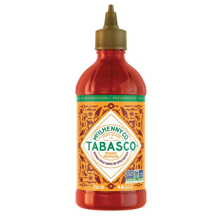 SureShot - Wholesale Hot Sauce - TABASCO® Buffalo squeeze bottle 256ml
