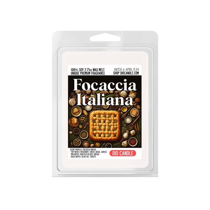 Dio Candle Company - Wholesale Jar/Filled Candle - Focaccia Italiana Candle4