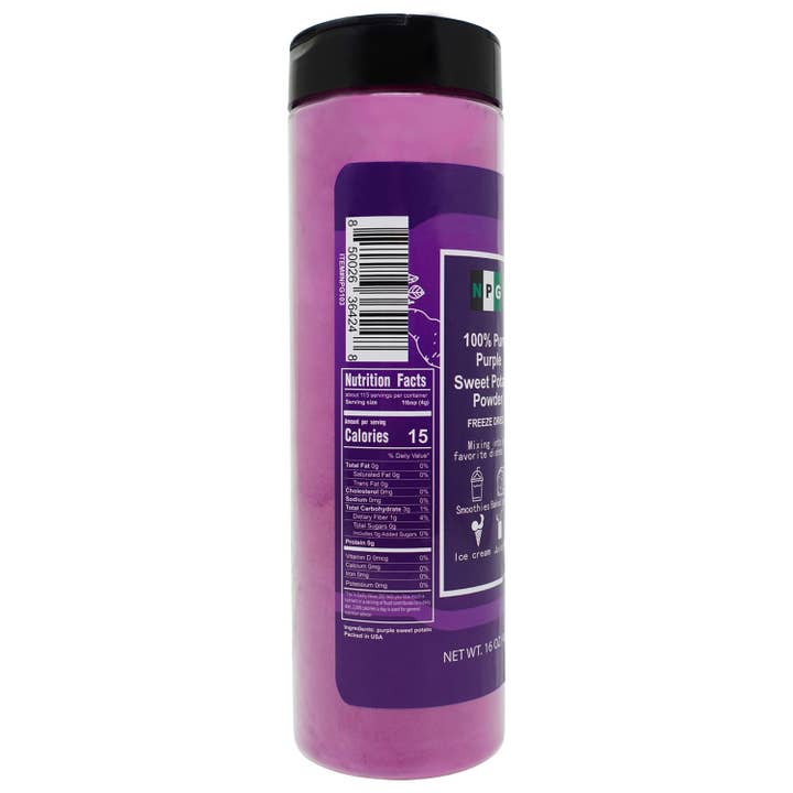 Natural Plus Green – Engroshandel Protein-/superfoodpulver – NPG lilla søde kartoffelpulver 16 Oz