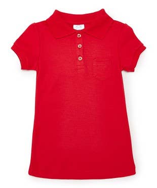Unik - Wholesale T-Shirt - Kids - Girl's Uniform Polo Shirt Short Sleeve with pocket size 87