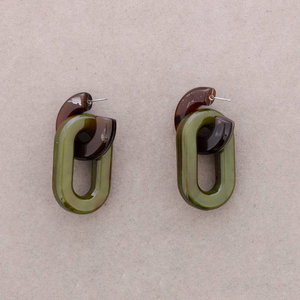 Sonata – Engroshandel Klik-smykker – Hængende Øreringe Harpiksringe8