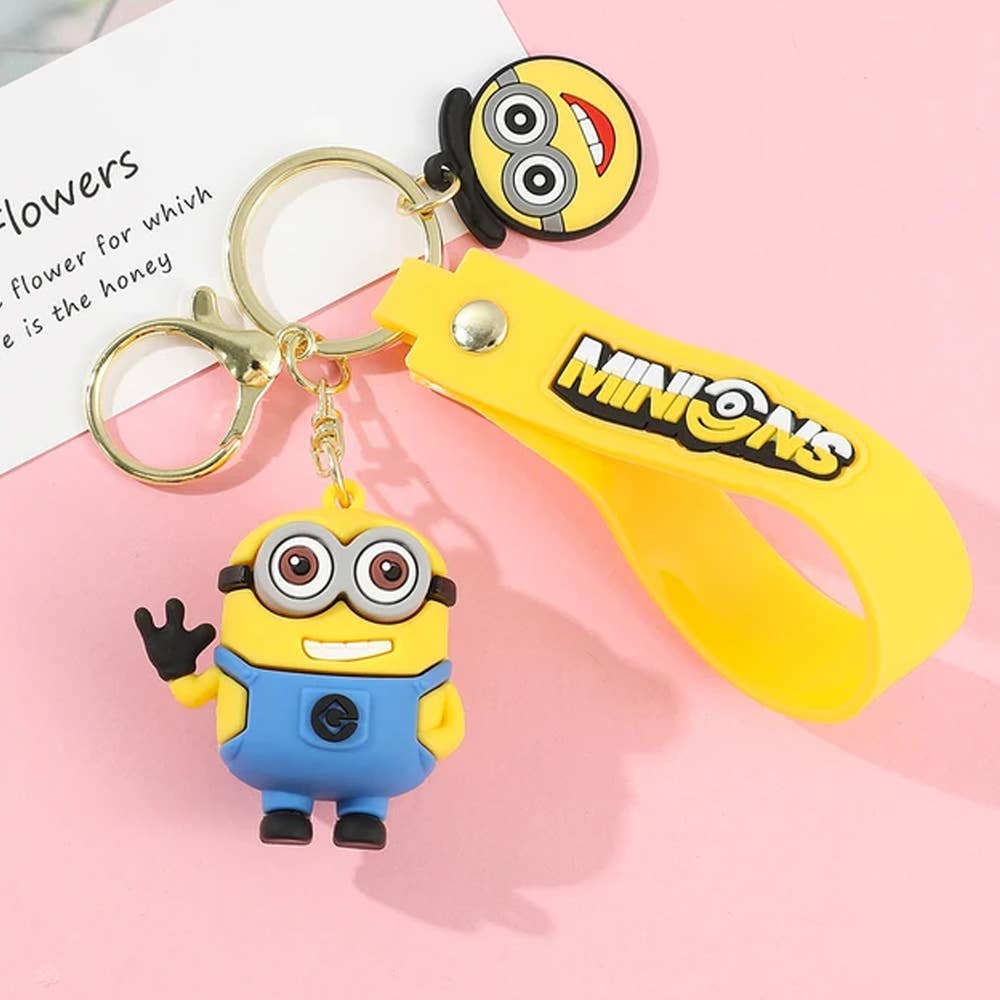 Buddha Yoga – Großhandel Schlüsselanhänger – Kinder – Cartoon-Schlüsselanhänger für Kinder Halloween mit Minions-Design8