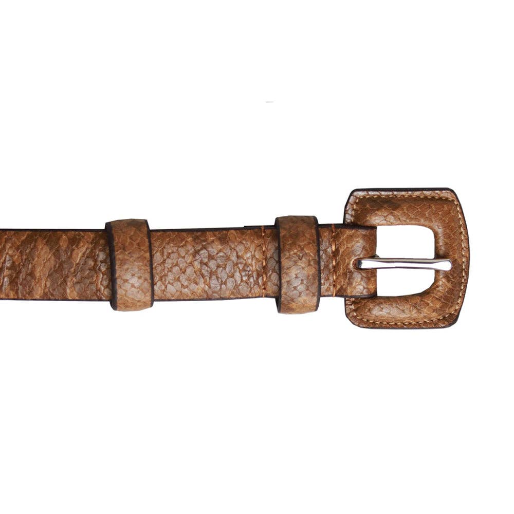 Eastern Counties Leather – wholesale Belt – Women's – NLB03 Mocc Snake Print Belt5