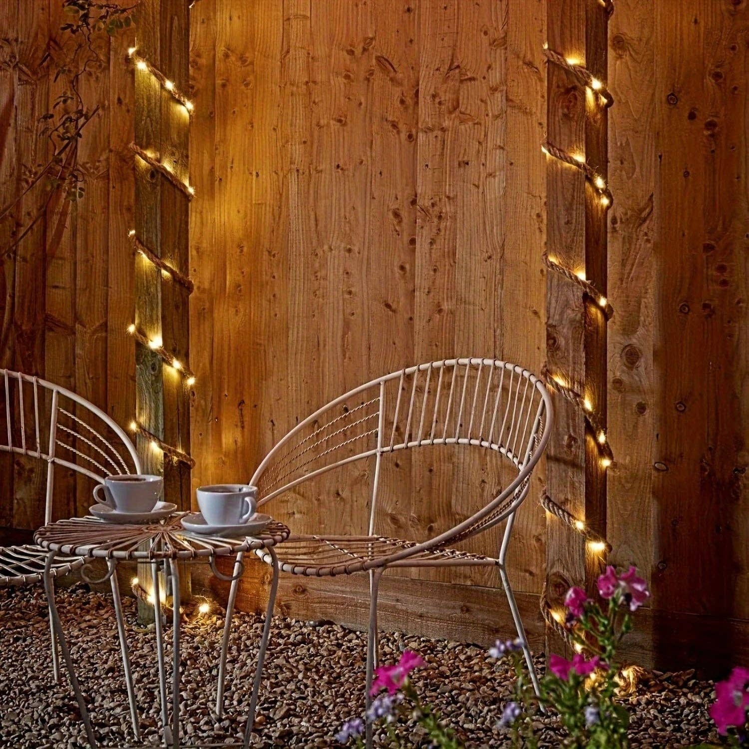 BRECK + FOX - Wholesale String lights - Solar Hemp Rope2