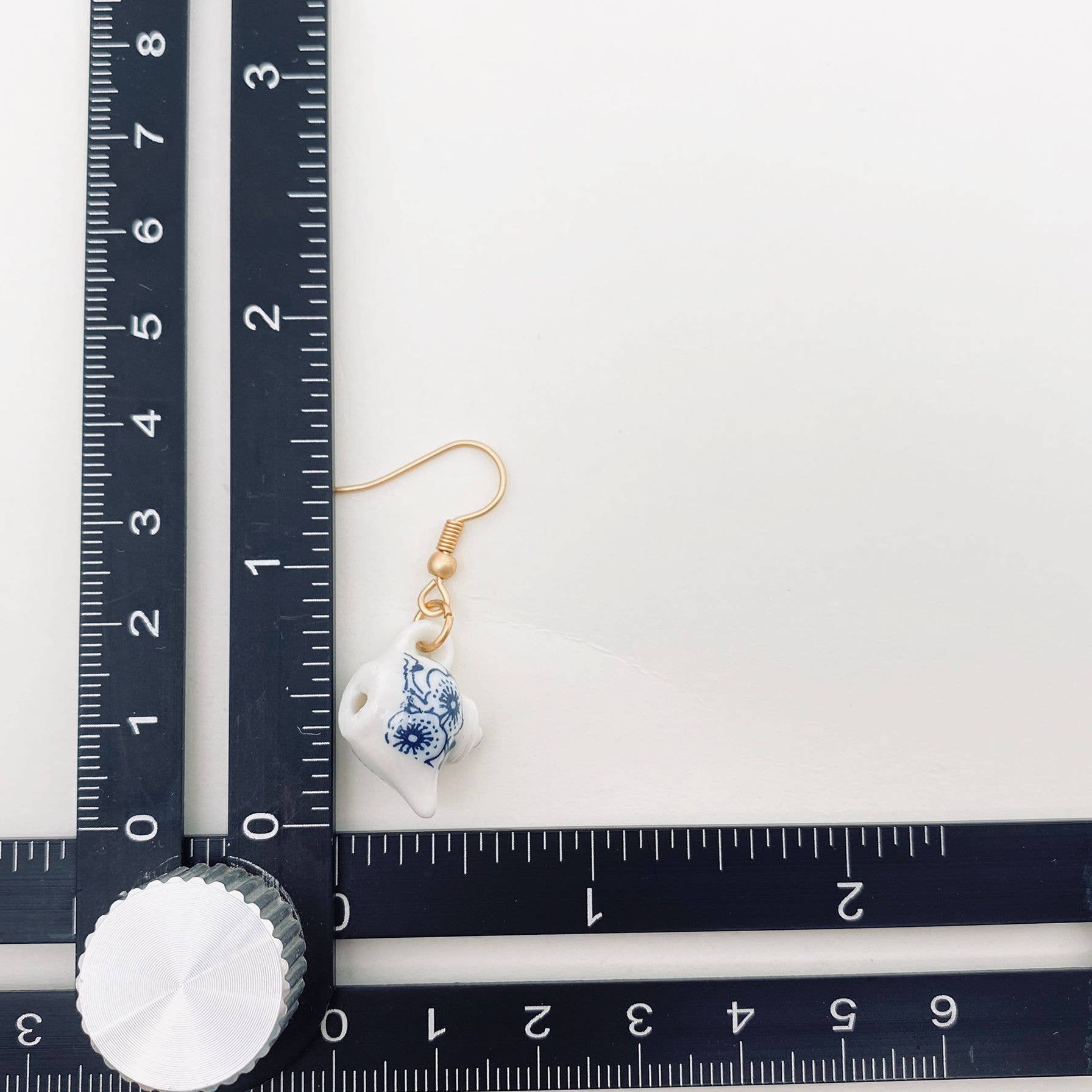 Mio Queena - Wholesale Dangle Earrings - China Ceramic Teapot & Tea Cup Charm Dangle Earrings3