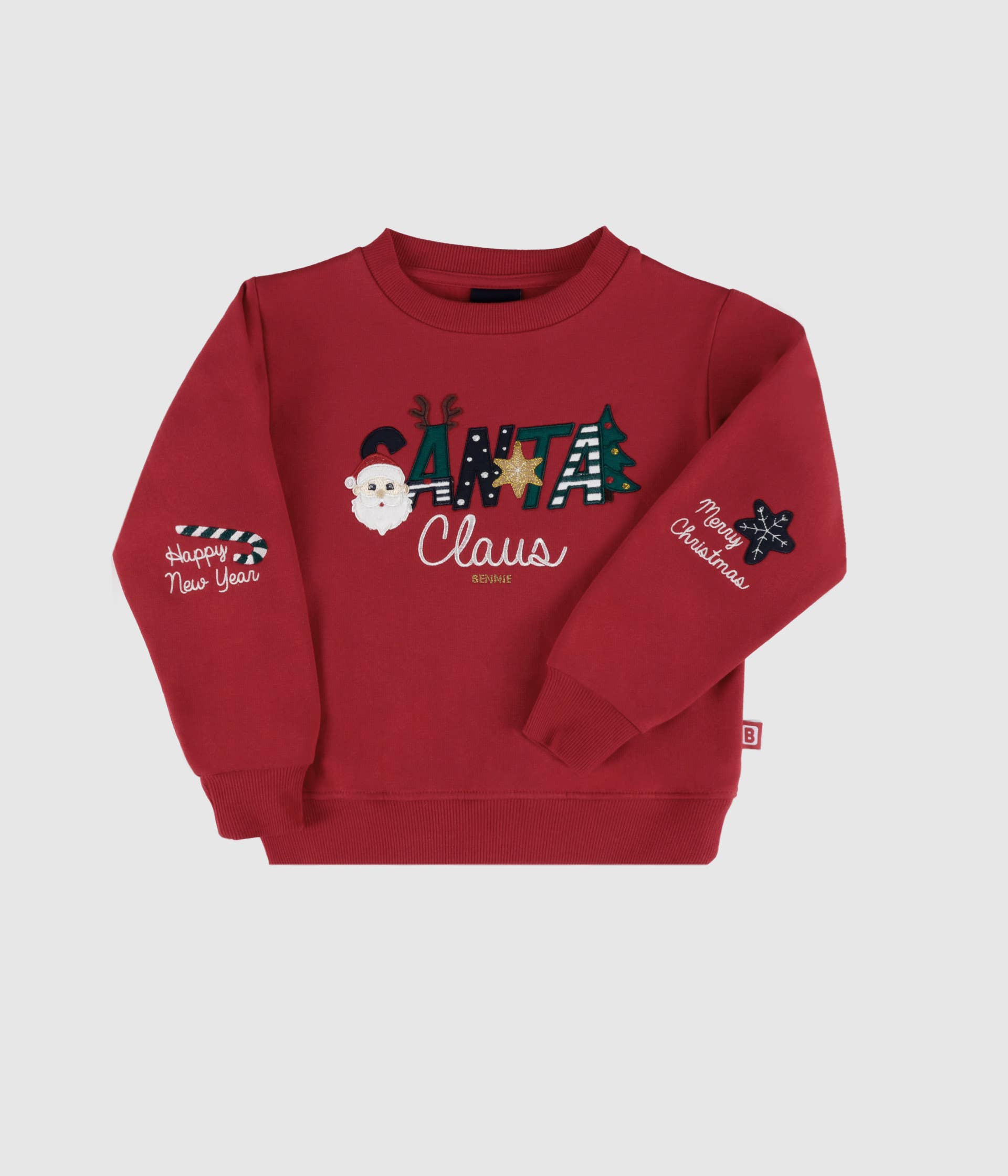 Rouge Sweat-shirt Père Noël en vente sur Faire0