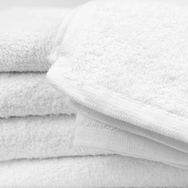 Orimono Elegance - Wholesale Bath towel - Premium 24x48 -Pack of 12- White Bath Towels – 100% Cotton2