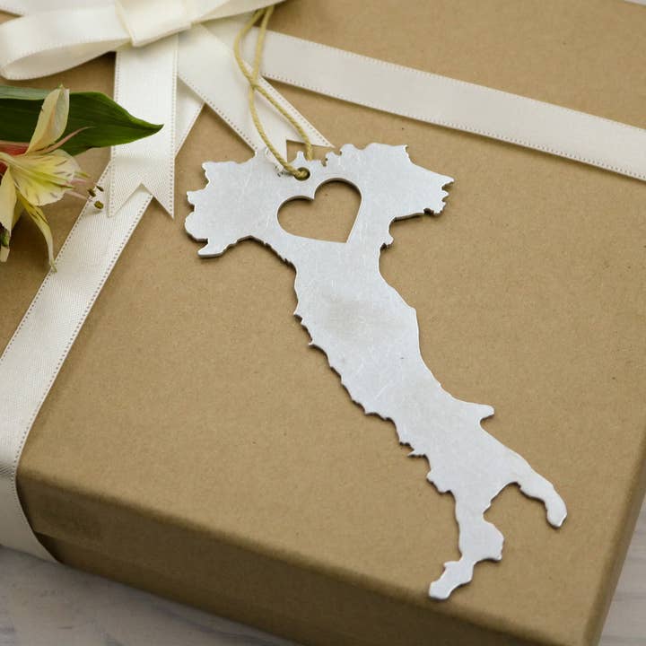 Iron Maid Art - Wholesale Ornament - Italy Silver Metal Christmas Ornaments