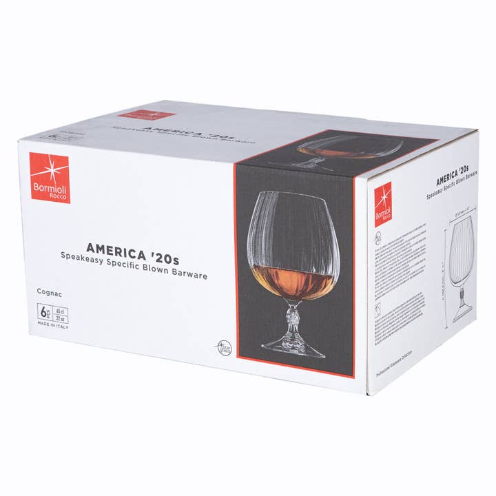 Rinkit Ltd - Wholesale Cocktail/Liquor Glass - Bormioli Rocco America '20s Brandy Glass - 650ml
