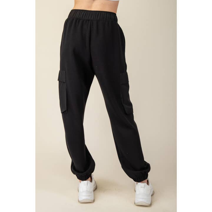 Rae Mode - Wholesale Athletic Sweatpants/Joggers - Women's - MODAL SCUBA POCKET JOGGER PANT3