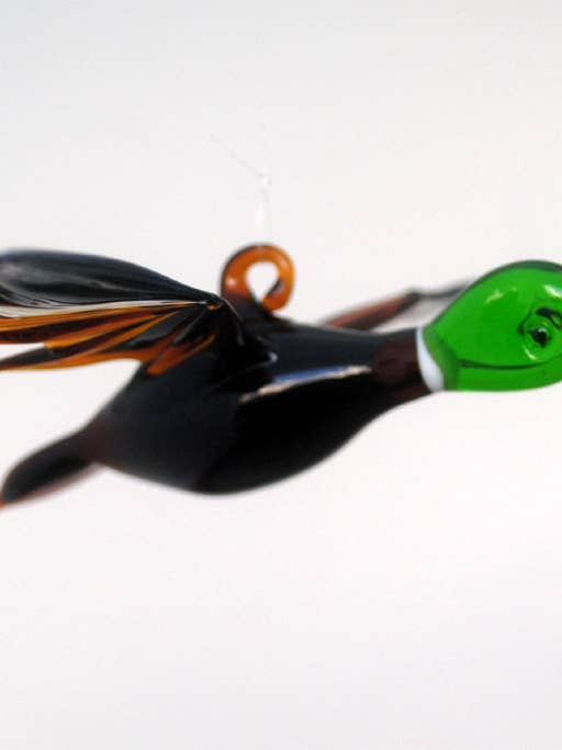 Pato-real por atacado de WGK Glass Art Inc