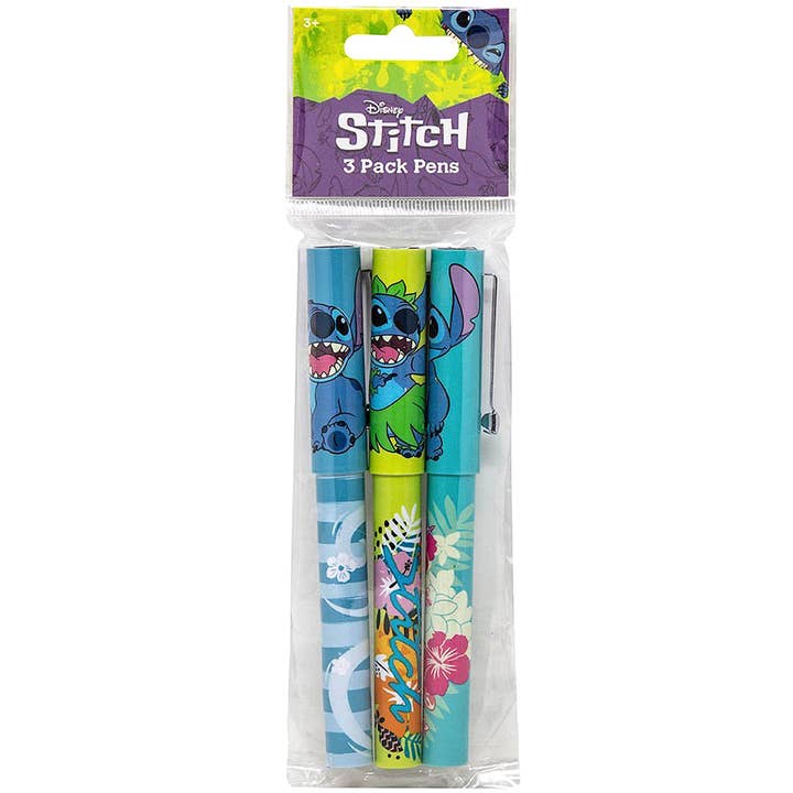 STITCH 3-TEILIGES STIFTESET MIT KOPF, 712231ST für den Großhandel von JOIA ACCESSORIES