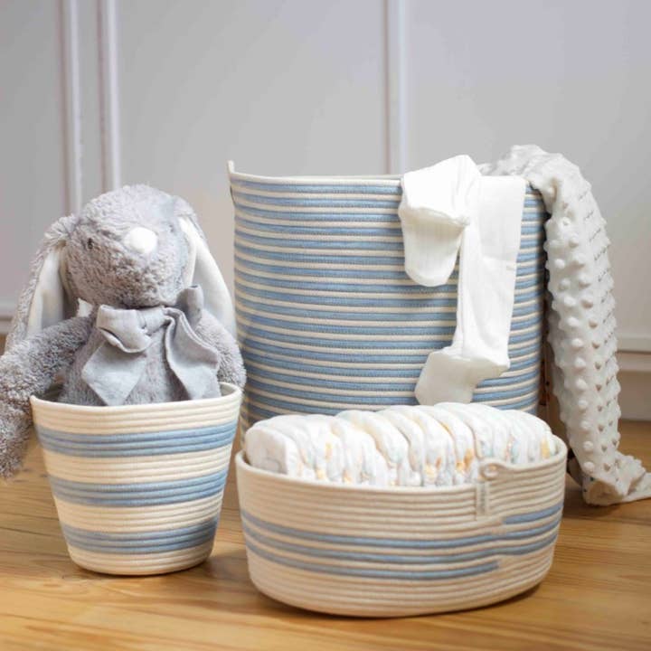 Mia Mélange - Wholesale Plant pot - Planter - Bubblegum Blue Swirl (full)5