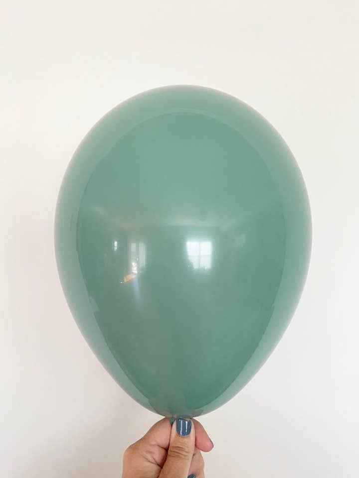 Palloncini Willow Green | Set di 10 palloncini in lattice per la vendita all'ingrosso da parte di Hullaballoons