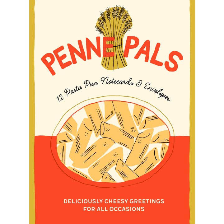 Chronicle Books - Wholesale Stationery/Notecard Set - Penne Pals