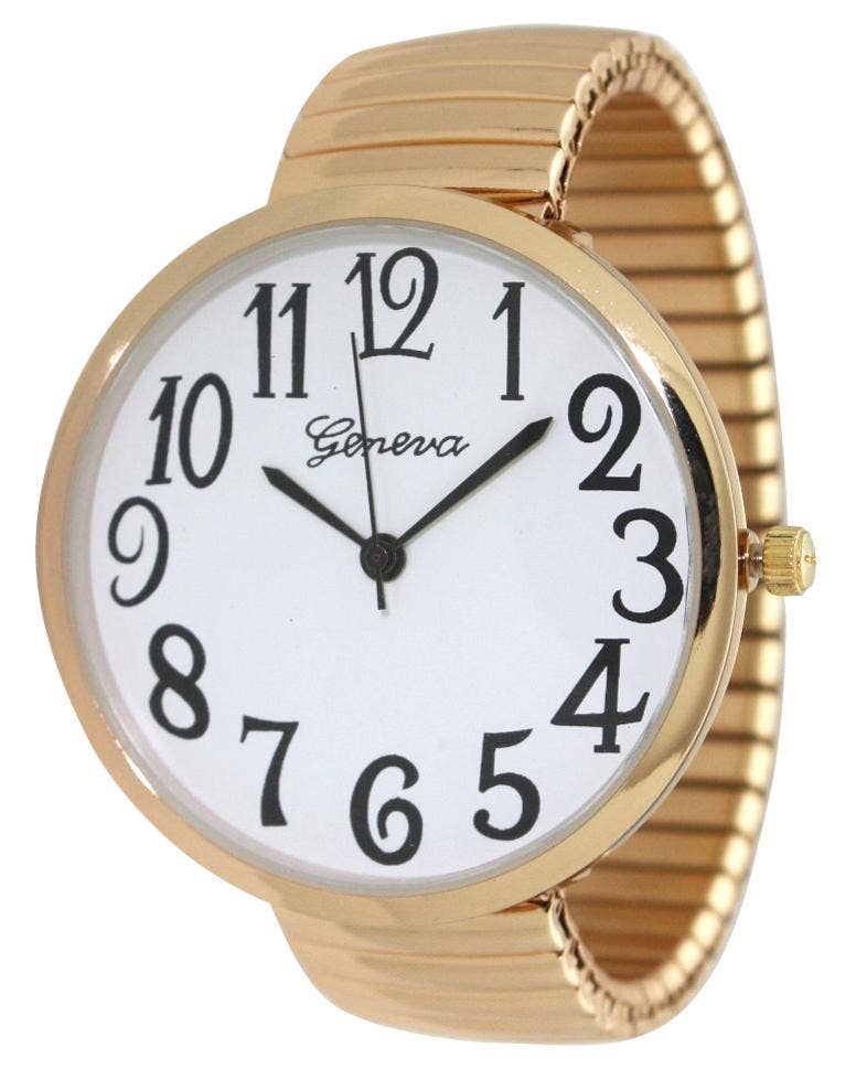 Time World USA - Vendita all'ingrosso Orologio da polso - Donna - Orologio elasticizzato a 6 quadranti larghi1