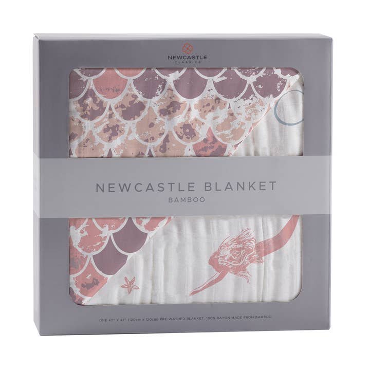 Mermaids and Scales Newcastle Blanket for wholesale by Newcastle Classics