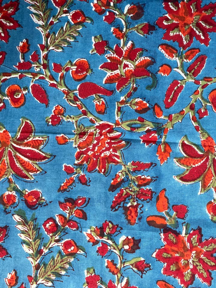 Block Print Tote Bag - BG007 for wholesale by Kirei