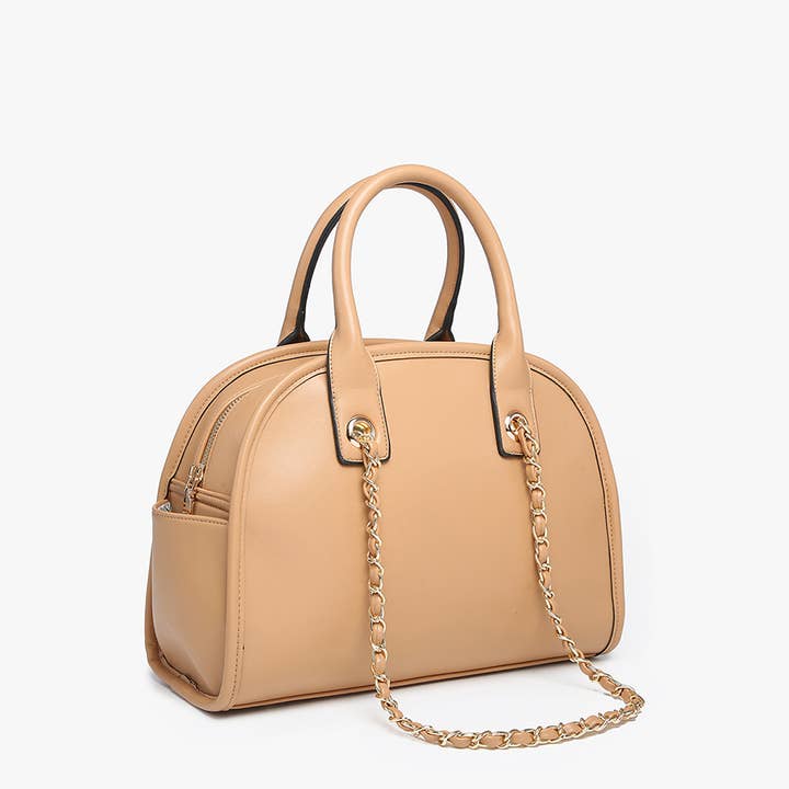 Jen & Co. - Wholesale Satchel - Women's - *SALE* M2358 Beth Dome Satchel w/ Chain Strap