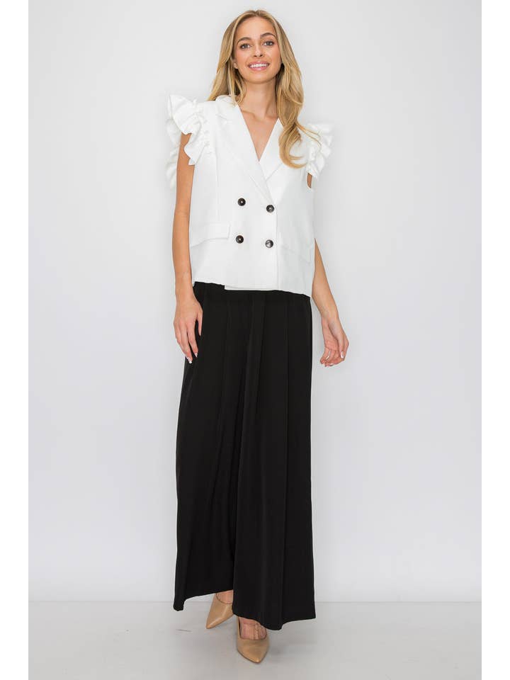 Joh Apparel – Engroshandel Bukser - Dame – Wessa Palazzo vævet buks4