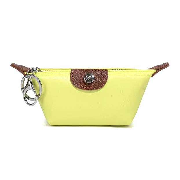 Pretty Persuasions - Wholesale Coin Purse - Women's - P25053 Nylon Coin Purse Charm w/Key Chain