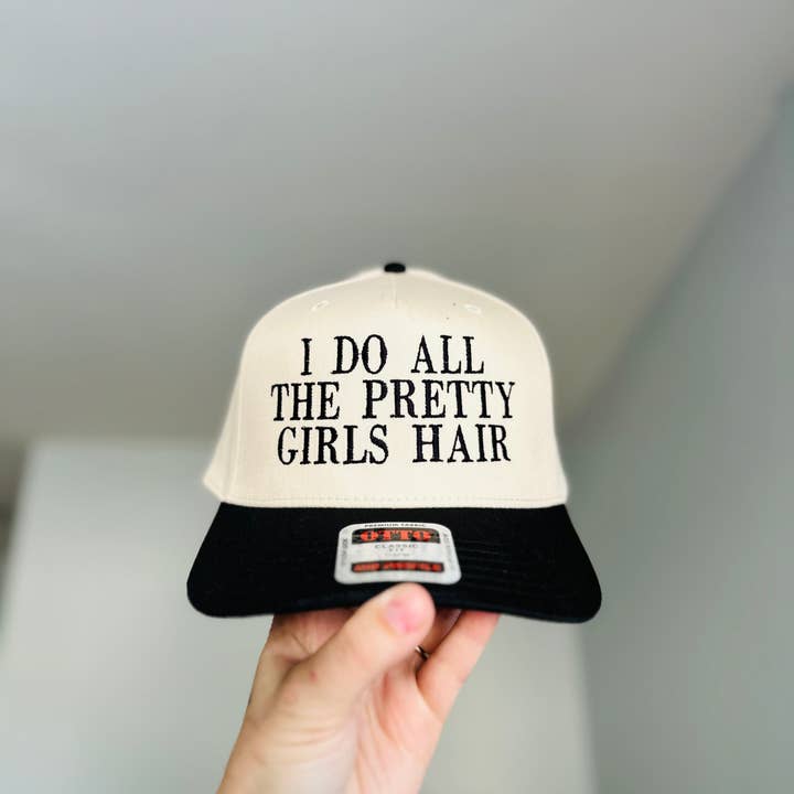 Southern N Savvy - Wholesale Baseball Cap - Women's - Pretty Girls Hair Embroidered Hat