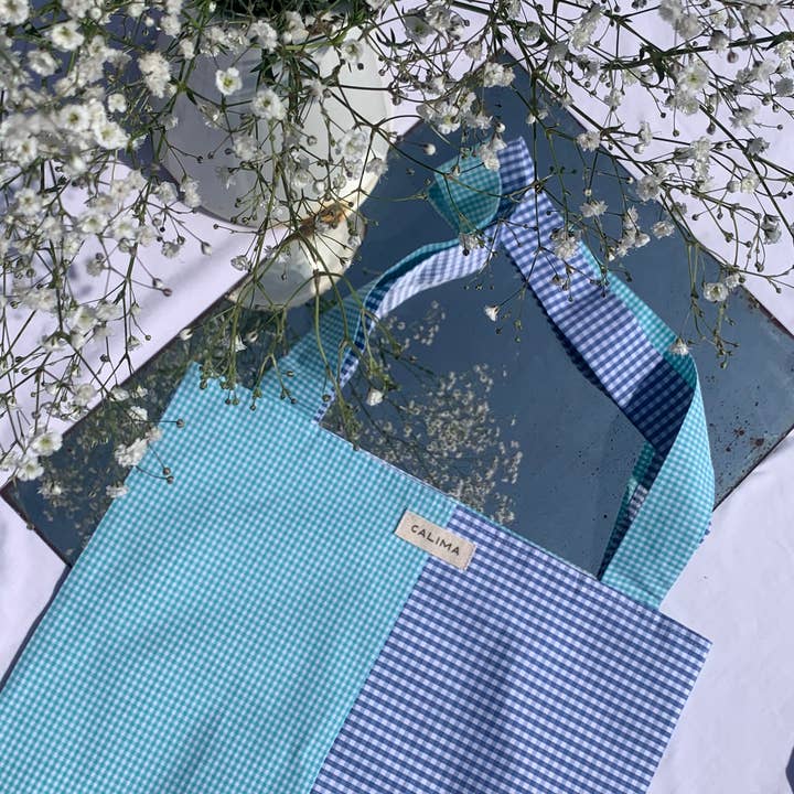 Vichy Tote Bag two colours for wholesale by Calima