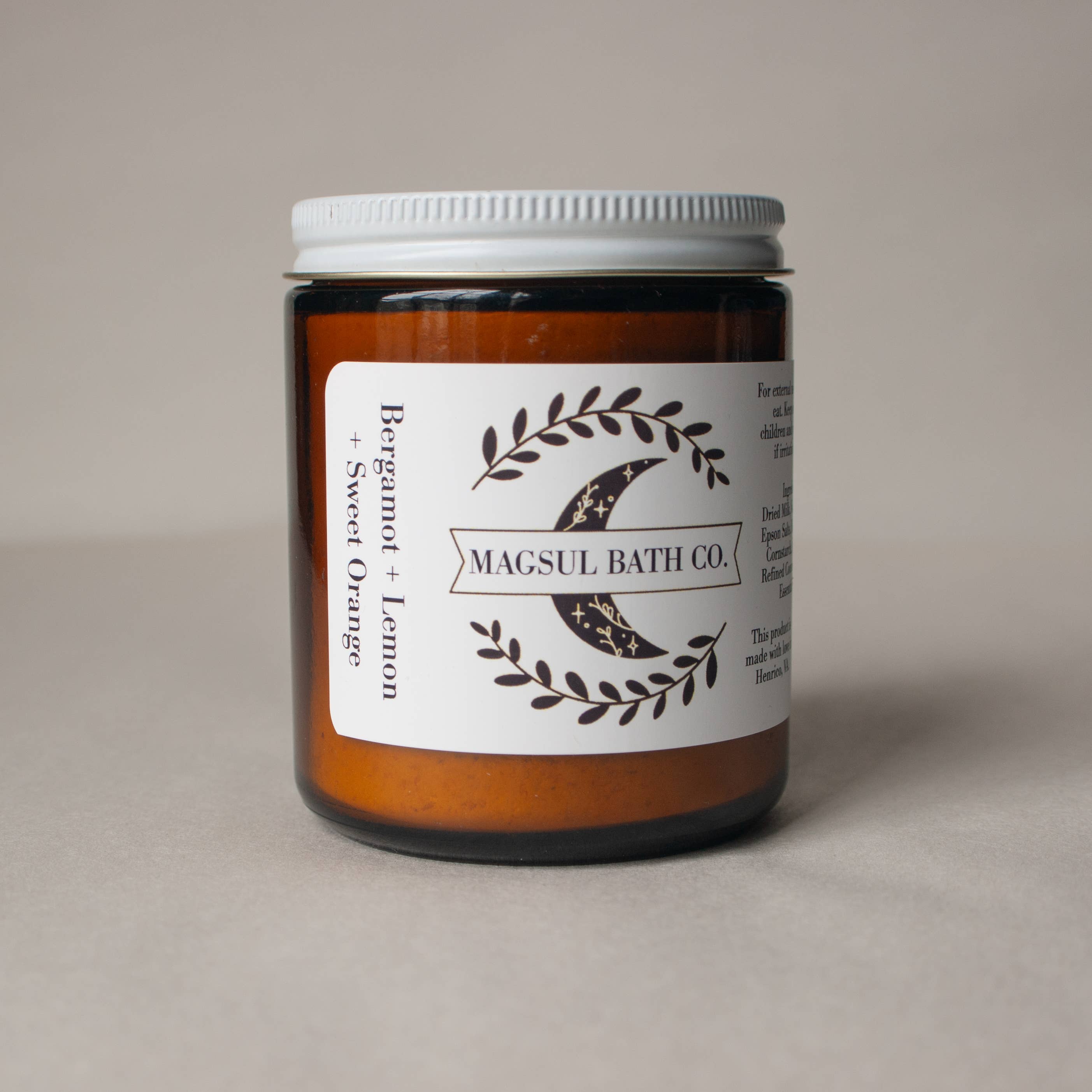 Magsul Bath Co. - Wholesale Bath Soak/Milk - Bergamot, Lemon and Sweet Orange Milk Bath0