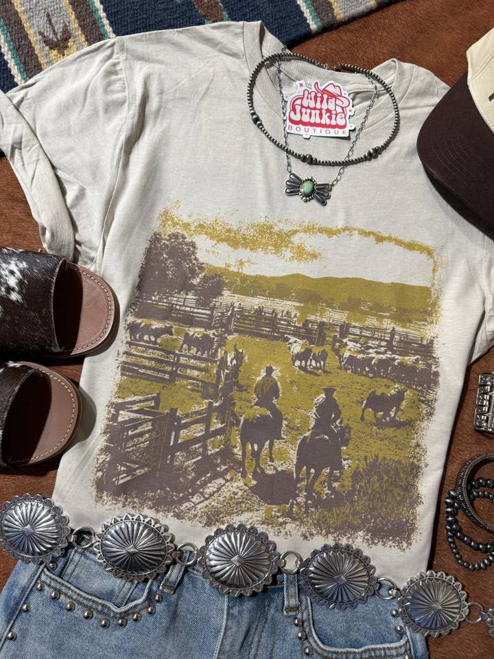 The Herd Keeper Graphic Tee for wholesale by Wild Junkie