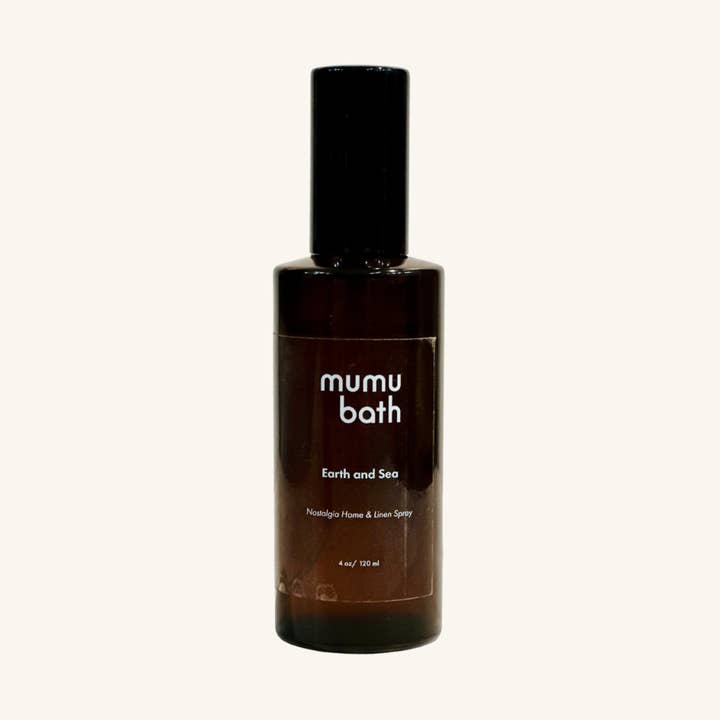 Earth and Sea | Luxe Natural Room Spray for wholesale by Mumu Bath