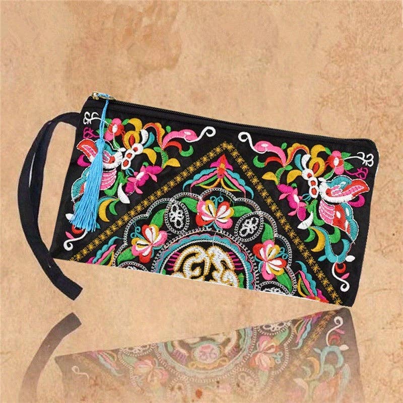 UZ Wholesale Store - Wholesale Wallet - Women's - Women's Embroidered Long Wallet4