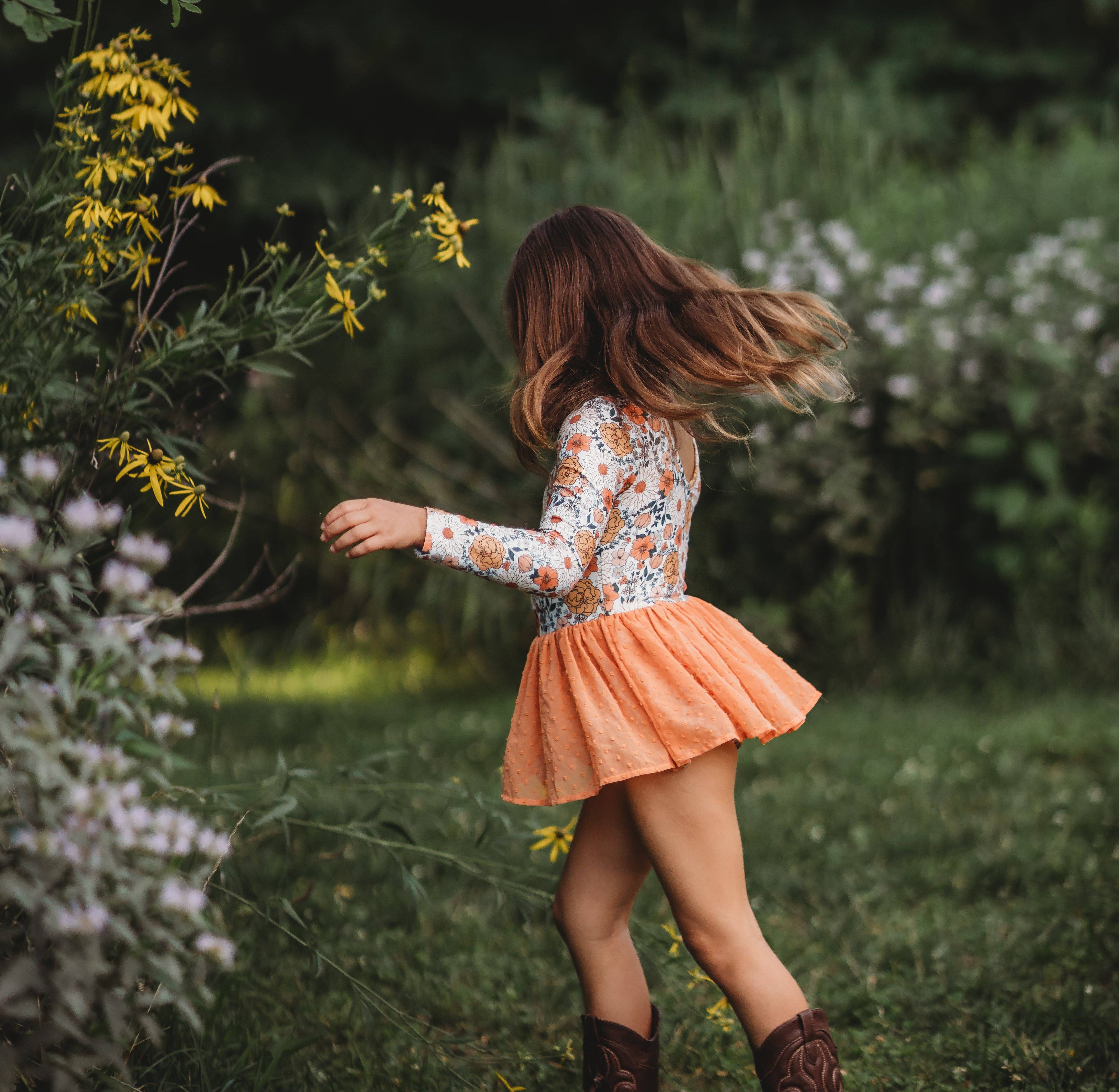 Cheeky Plum - Wholesale Leotard - Kids - Farrah Leotard - Terra Cotta2