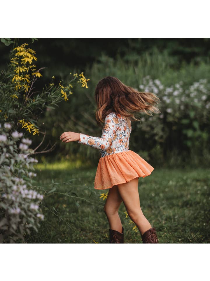 Cheeky Plum - Wholesale Leotard – Child - Farrah Leotard - Terra Cotta2