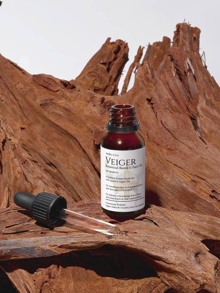 Veiger | Aceite Botánico para Barba y Rostro para venta al por mayor de Atelier & Co