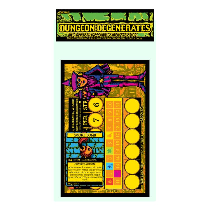 Dungeon Degenerates Freaks & Psychos Expansion for wholesale by GOBLINKO