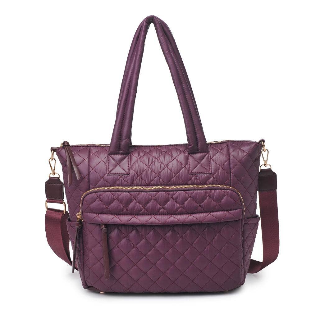 Urban Expressions – wholesale Tote bag – Women's – Jayna Quilted Nylon Tote4