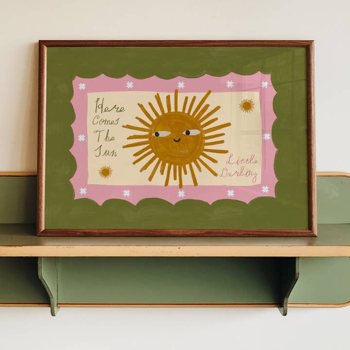 Lune Club - Wholesale Art print - Here Comes The Sun Little Darling Poster0