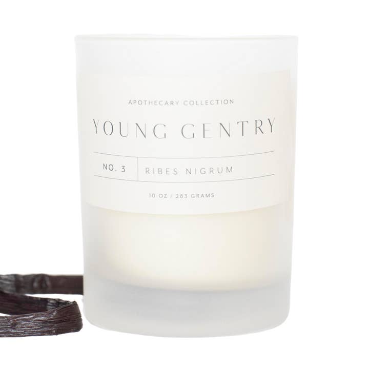 Apothecary Candle | No 03 | Ribes nigerium for wholesale by Young Gentry