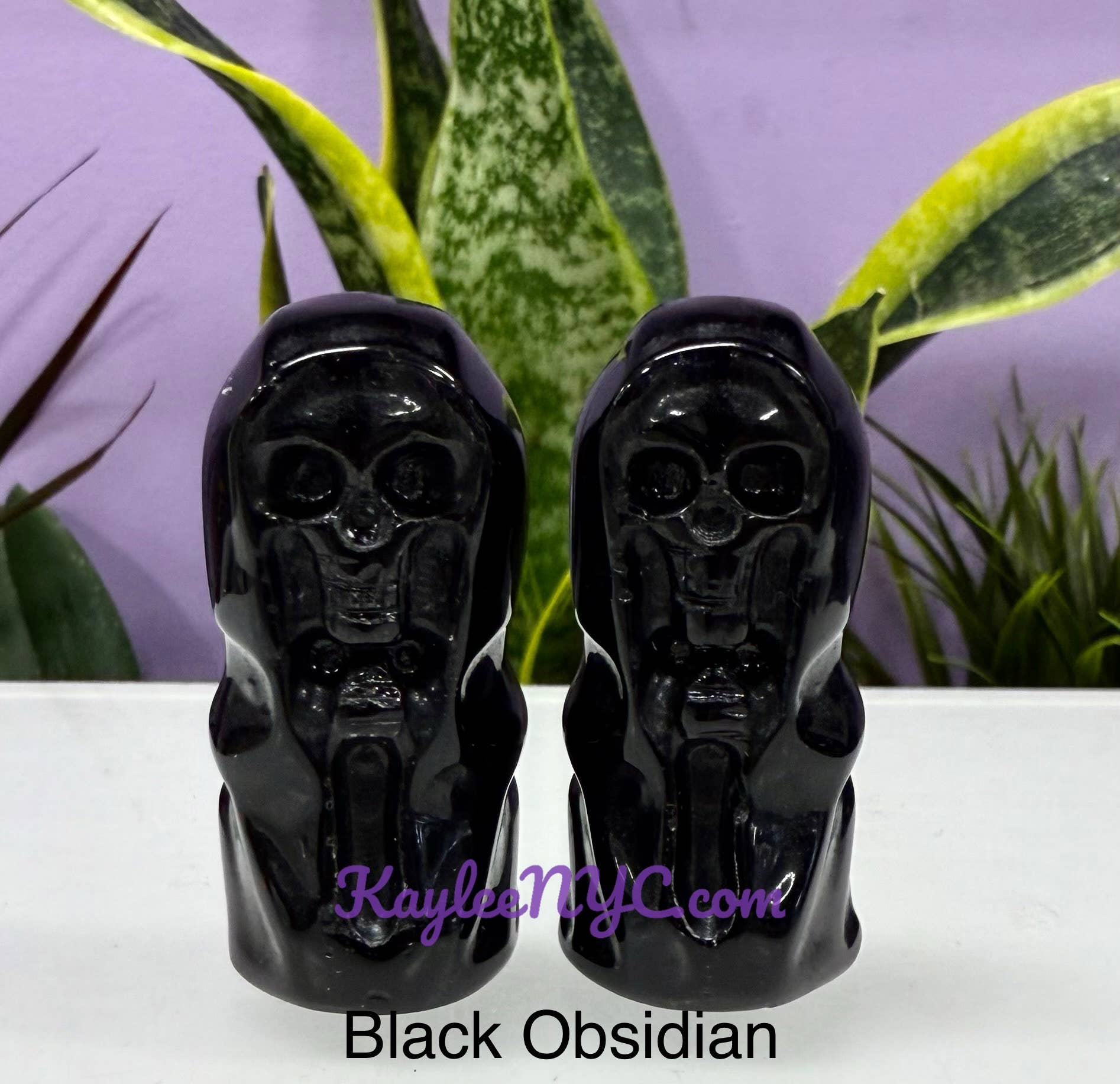 KayleeNYC - Wholesale Spiritual Stone/Crystal - 5cm Mix Crystals Grim Reaper Healing Energy8