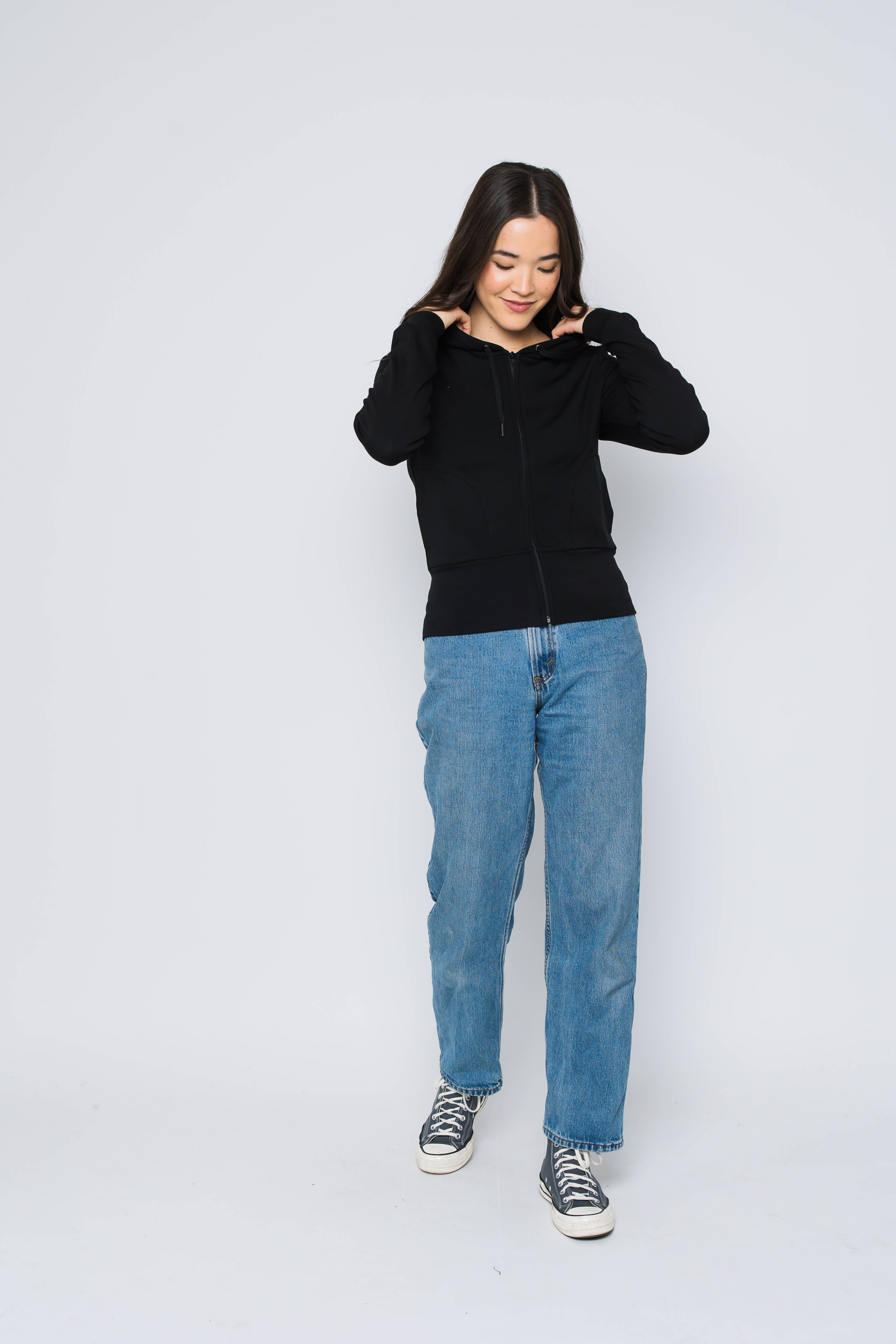 ORB – Velo – Mulher por atacado – Zíp-Up em Lã Kelly-Luxe0