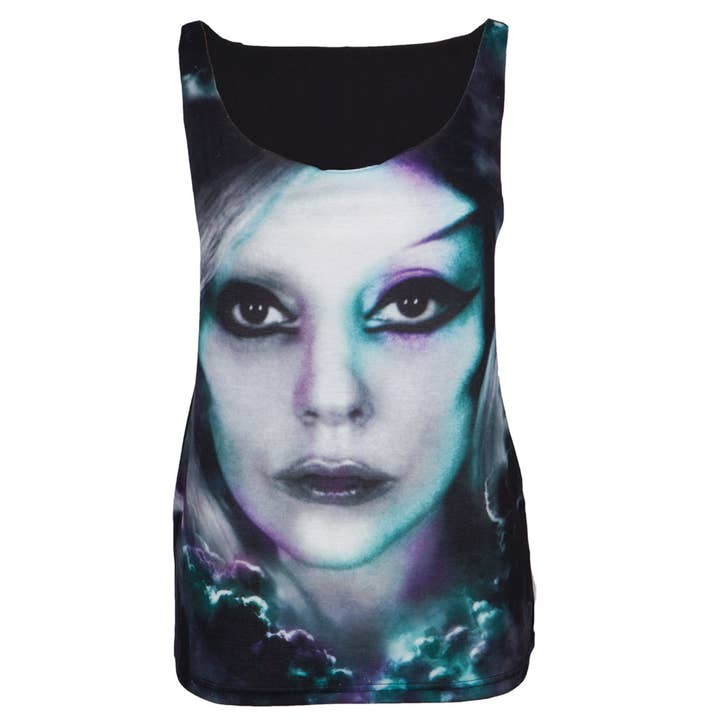 Official Store - Wholesale Tank Top - Women's - Lady Gaga - Portrait Women's Juniors Tank Top