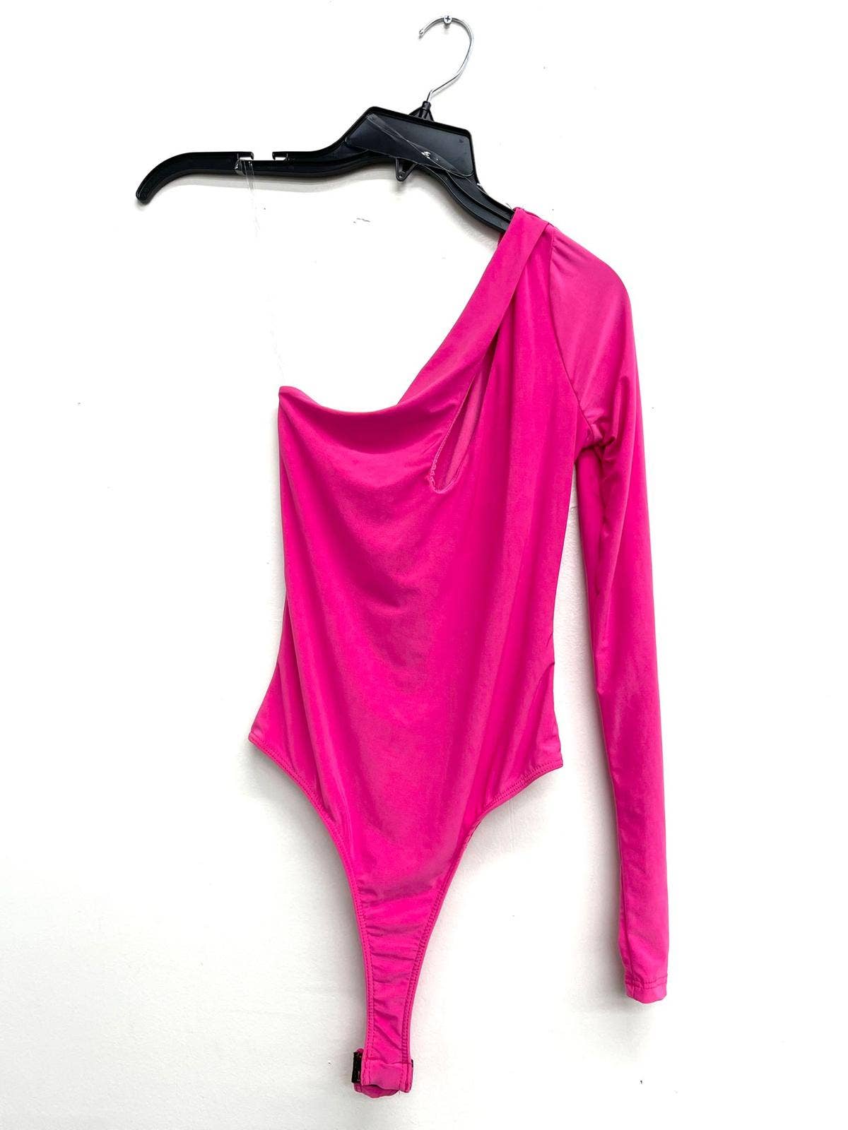 Uptown Apparel - Venta al por mayor Body - Mujer - Body con forro de tanga recortado con un solo hombro J677815