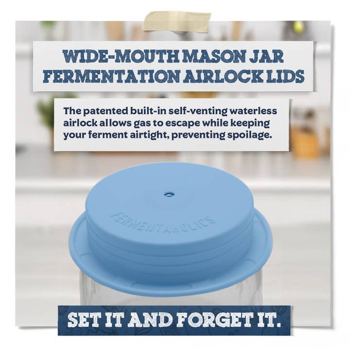 Fermentaholics - Vendita all'ingrosso Contenitori per alimenti - Coperchi elasticizzati per fermentazione in silicone