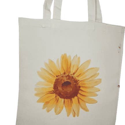Sunflower Canvas Tote Bag for wholesale by Shop LD