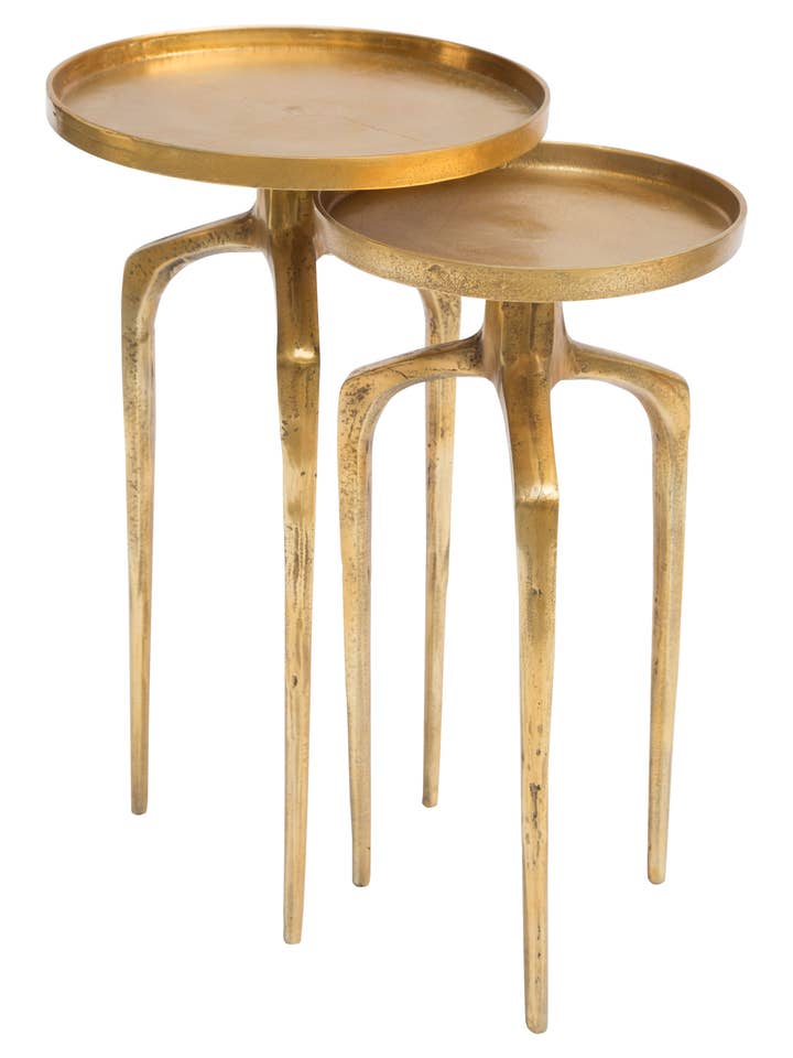 Como Accent Tischset Antikgold für den Großhandel von Zuo Modern