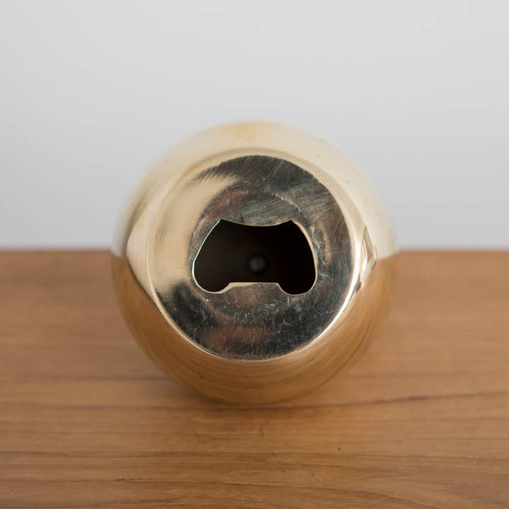 Mahe Homeware - Wholesale Bottle/Wine Opener - Brass Apple Bottle Opener2