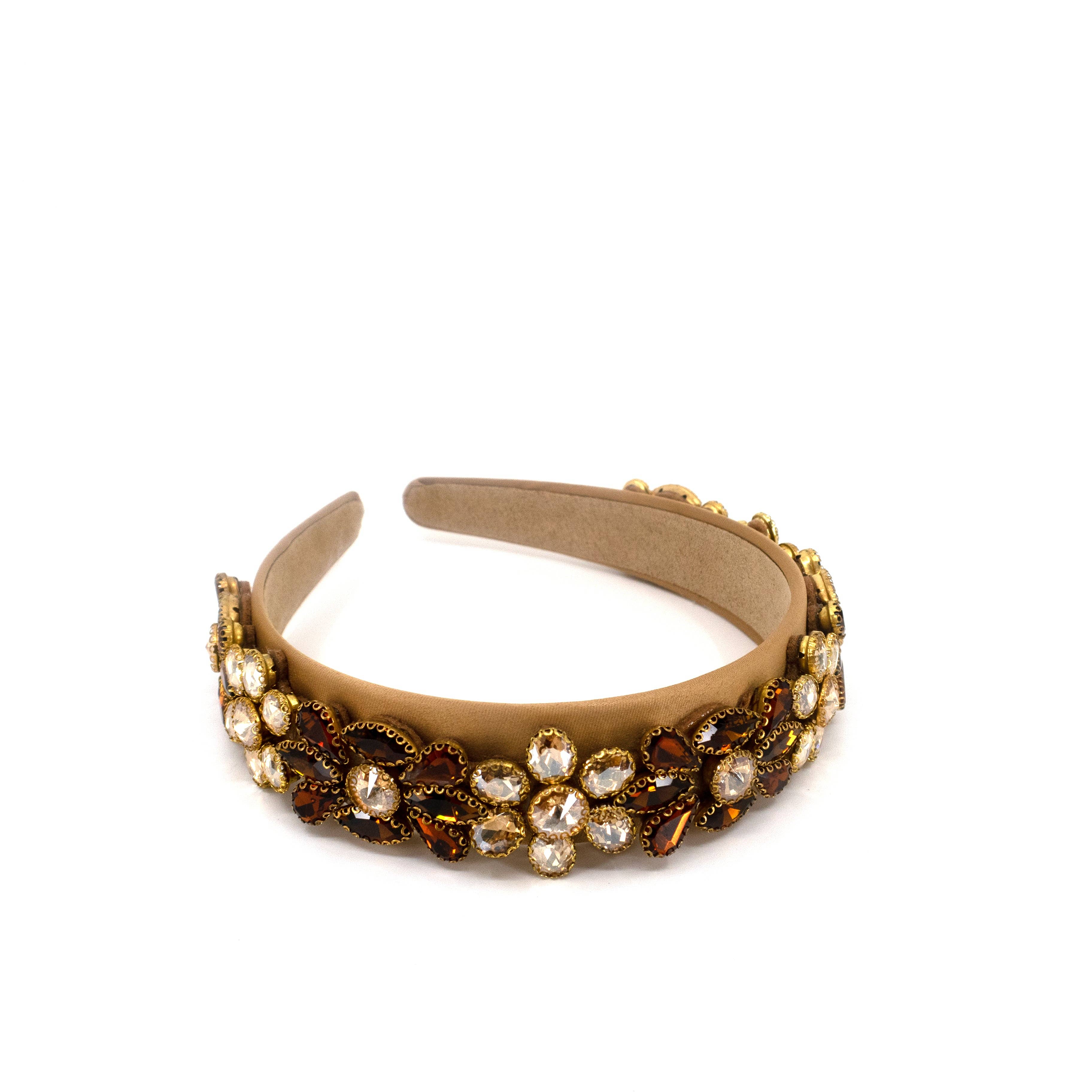 ASSORTITI Fascia Decorativa con Fiori Multi Cristallo HB1226-13 (12PC) in vendita all'ingrosso su Faire8